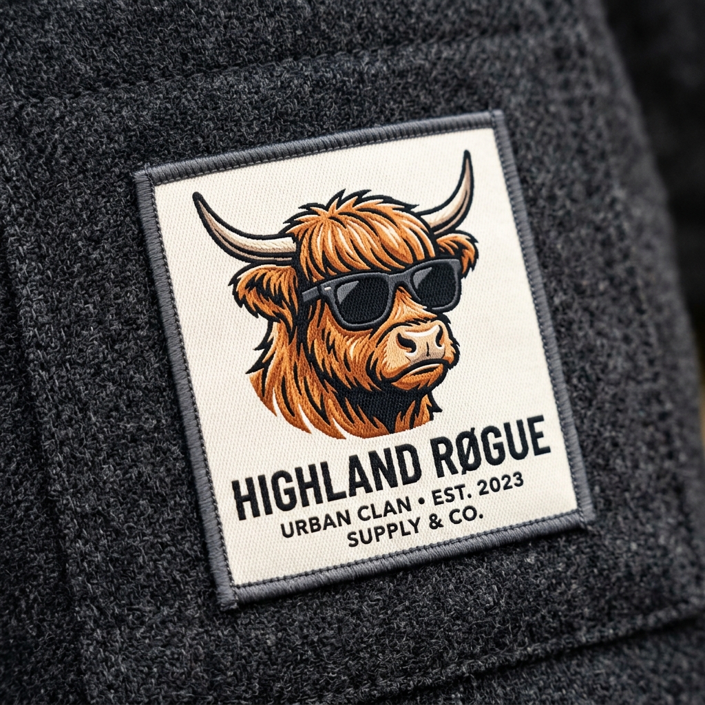 Urban Clan Charcoal Wool Felt Overshirt