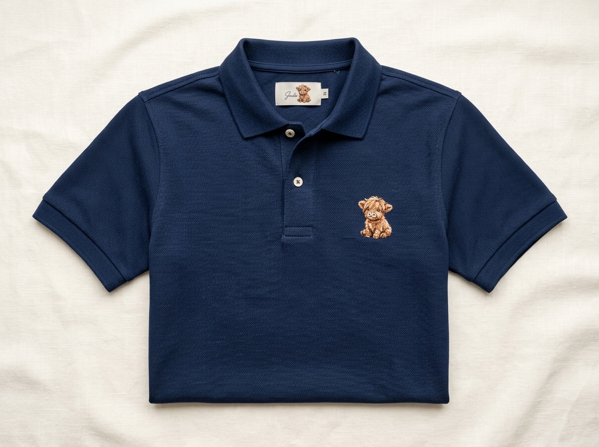 The Signature Navy Piqué Polo